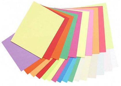 [101175 PAC] 100ct 8.5x11 5 Bright Colors Array Card Stock
