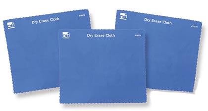 [74570 CLI] 10ct Dry Erase Cloths