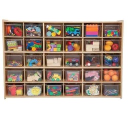[C16031FC5 WD] Contender 30 Tray Storage with Translucent Trays Fully Assembled