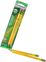 [33306 DIX] 2ct My First Ticonderoga Pre-Sharpened Pencil W/Eraser Pack