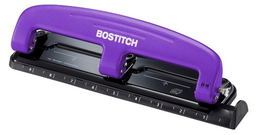 [2105PURPLE BOS] Bostitch Purple EZ Squeeze™3-Hole Punch