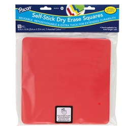 [9013 PAC] 10ct Dry Erase Self Stick Squares
