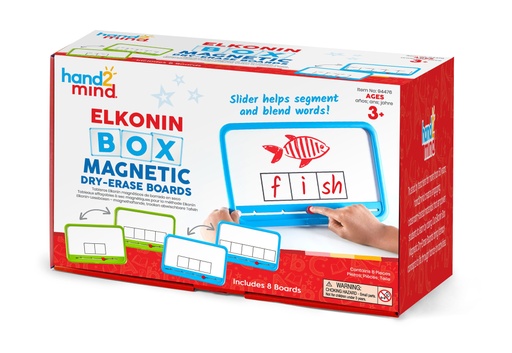 [94476 H2M] Elkonin Box Magnetic Dry Erase Board Set