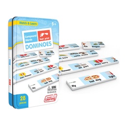 [668 JL] Compound Words Dominoes