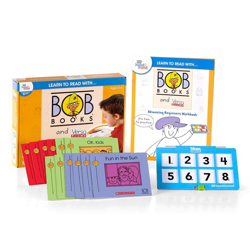 [90810 H2M] Learn to Read With Bob Books®  and VersaTiles®  Advancing Beginners Set