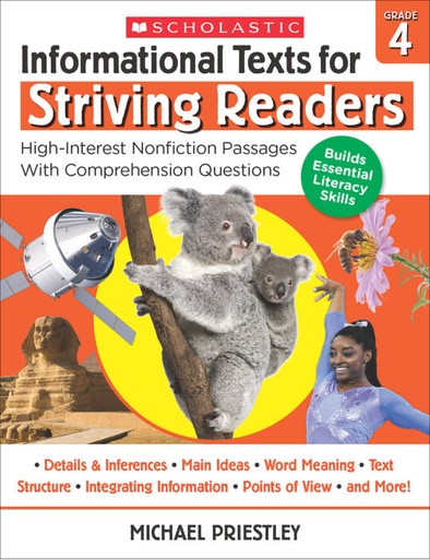 [708298 SC] Informational Texts for Striving Readers Grade 4