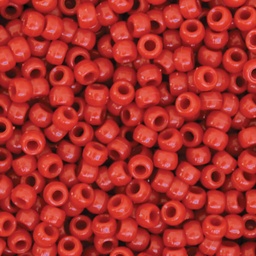 [AC355206 PAC] 1000ct Creativity Street Red Pony Beads
