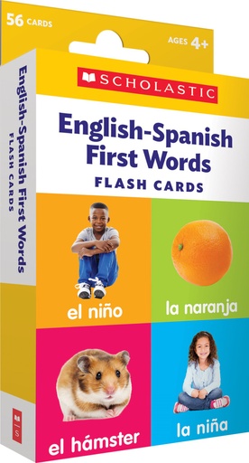 [714845 SC] Flash Cards: English-Spanish First Words