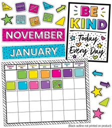 [110522 CD] Kind Vibes Calendar Bulletin Board Set