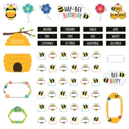 [10688 CTP] Birthday Bees Mini Bulletin Board Set