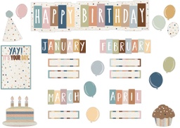 [7123 TCR] Everyone is Welcome Happy Birthday Mini Bulletin Board