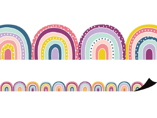 [77560 TCR] Oh Happy Day Rainbows Magnetic Border