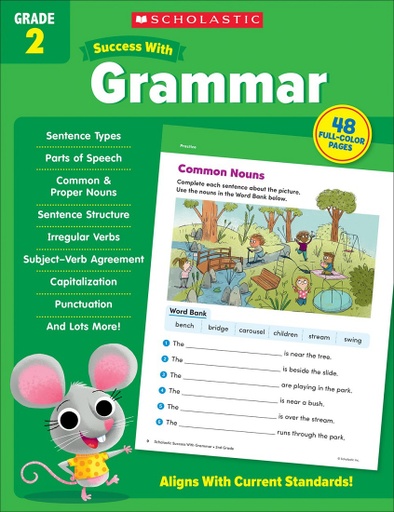 [735522 SC] Success with Grammar Workbook Grade 2
