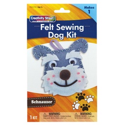 [AC5700 PAC] Schnauzer Dog Felt Sewing Activity Kit  