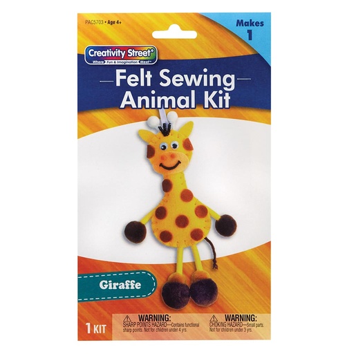 [AC5703 PAC] Giraffe Felt Sewing Activity Kit
