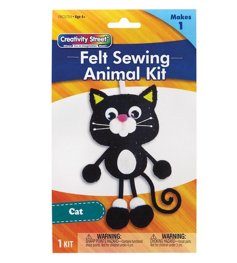 [AC5704 PAC] Cat Felt Sewing Activity Kit  