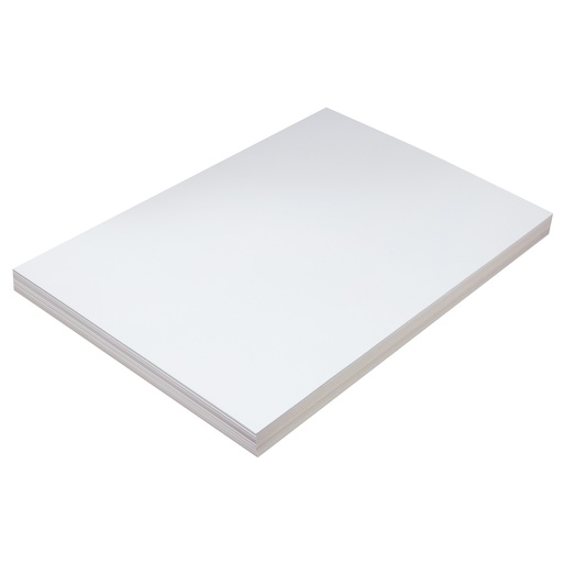 [5284 PAC] 12x18 Medium Weight White Tag 100 Count Pack