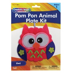 [AC5715 PAC] Pom Pon Plate Owl Activity Kit 