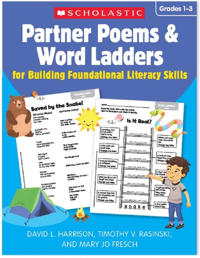 [734190 SC] Partner Poems & Word ladders  Grade 1-3