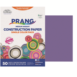 [7207 PAC] 12x18 Violet Sunworks Construction Paper 50ct Pack