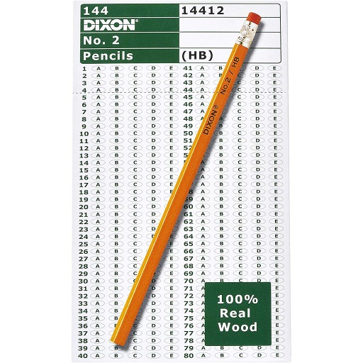 [14412 DIX] 144ct Dixon No 2 Yellow Pencils