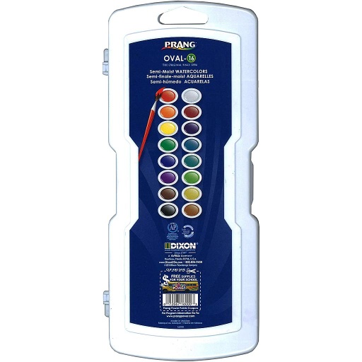 [16000 DIX] 16 Color Prang Semi Moist Watercolor Set