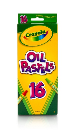 Crayola Oil Pastels, Nontoxic - 16 pastels