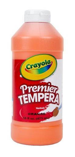 [5412163036 BIN] 16oz Orange Crayola Premier Tempera