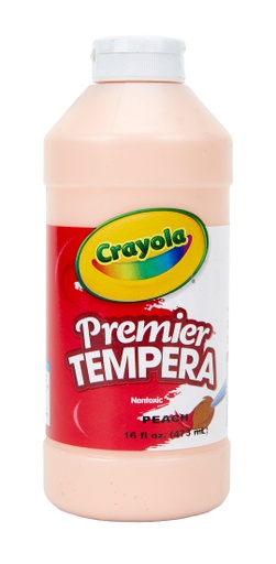 [5412163033 BIN] 16oz Peach Crayola Premier Tempera