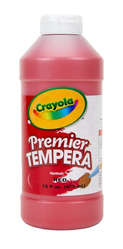 [5412163038 BIN] 16oz Red Crayola Premier Tempera