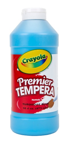 [5412163048 BIN] 16oz Turquoise Crayola Premier Tempera