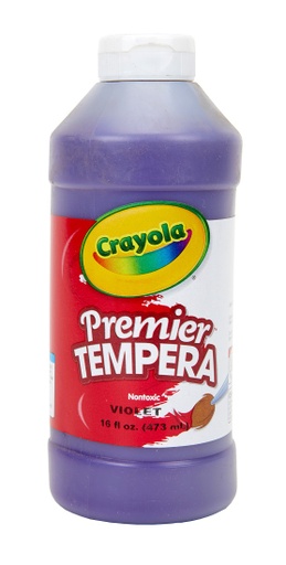 [5412163040 BIN] 16oz Violet Crayola Premier Tempera