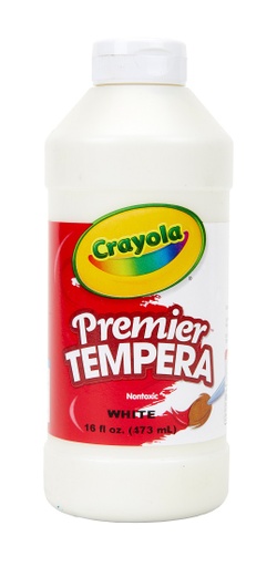 [5412163053 BIN] 16oz White Crayola Premier Tempera