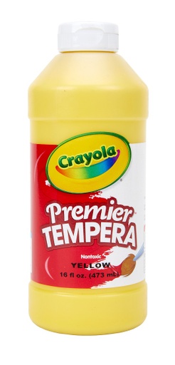 [5412163034 BIN] 16oz Yellow Crayola Premier Tempera
