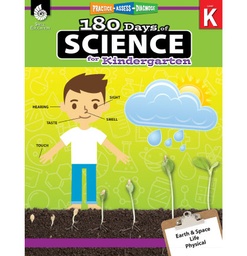 [51406 SHE] 180 Days of Science for Kindergarten