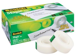 [810K18CP MMM] 18ct 3/4&quot; x 1000&quot; Scotch Magic Invisible Tape