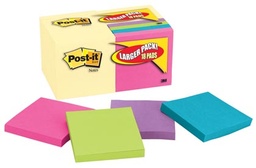 [654144B MMM] 18ct 3x3 Post It Note Value Pack