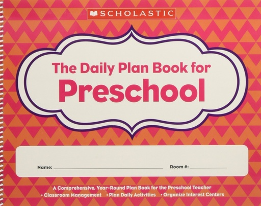 [806458 SC] The Daily Plan Book for Preschool