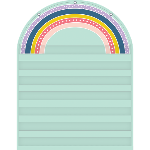 [20100 TCR] Oh Happy Day Rainbow 7 Pocket Chart