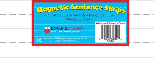 [733020 DOW] Large Magnetic Sentence Strips