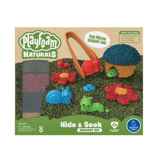 [2272 EI] Playfoam Naturals Hide & Seek Sensory Set