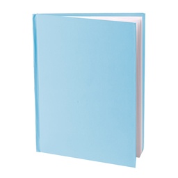[10716 ASH] Blue Blank Hardcover Book Portrait 8.5&quot;x11&quot;
