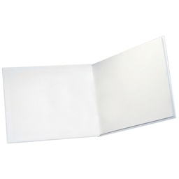 [10710 ASH] Blank Hardcover Book Landscape 11&quot;x8.5&quot;