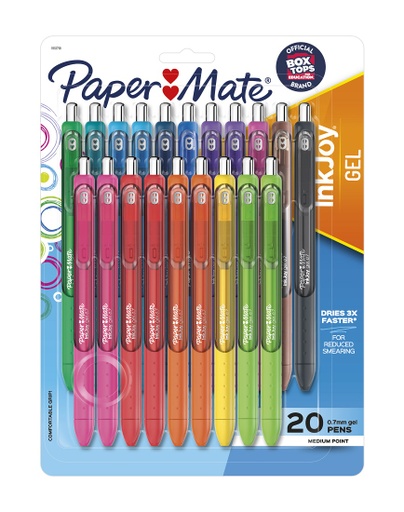 [1951718 SAN] 20 Color Paper Mate InkJoy Med Point Gel Pen Set