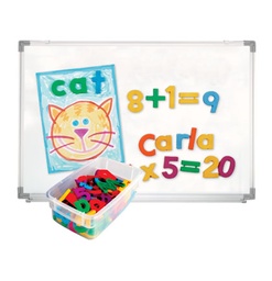 [1639 EI] 214pc Color Coded Alpha/MathMagnets     Pack