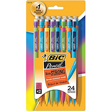 [MPLWP241 BIC] 24ct BIC Xtra Strong Pencils