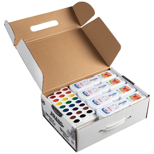 [08020 DIX] 24ct Prang Semi Moist Watercolor Classroom Pack