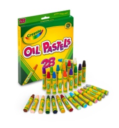 [524628 BIN] 28ct Crayola Oil Pastels