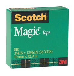 [81034X1296 MMM] 3/4&quot; X 1296&quot; Scotch Magic Tape Roll