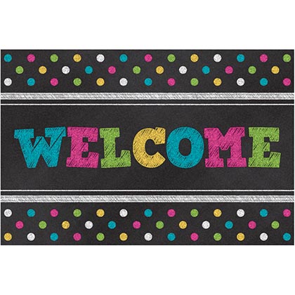 [5838 TCR] 30ct Chalkboard Brights Welcome Postcards
